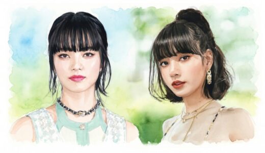 小松菜奈とBLACKPINKリサが似すぎ！ロールモデル宣言の真相と韓国の反応