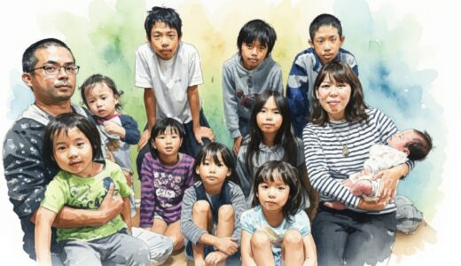 大家族坪井家の現在を総まとめ！3男9女の子供たちと両親の離婚後を徹底解説
