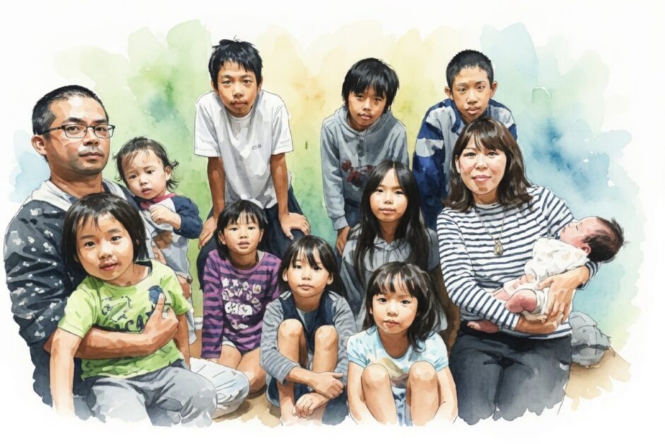 大家族坪井家の現在を総まとめ！3男9女の子供たちと両親の離婚後を徹底解説