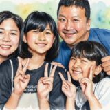 himawariちゃんねるの再婚説はデマ!パパとママは結婚25年の長寿夫婦だった